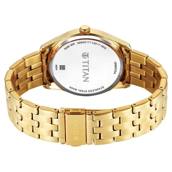 Titan Neo Roman Analog Watch for Men 10063ym01 - KRISHNA WATCH COMPANY