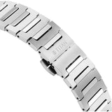 Titan Edge Meister Quartz Analog with Date Brown Dial Black Titanium Strap Watch For Men 10065tm01