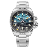 Titan Zero Hour Diver's 200m Quartz Analog Watch For Men - 10068KM01