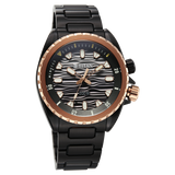 Titan Zero Hour Diver's 200m Quartz Analog Black Watch For Men 10068km02