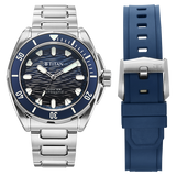 Titan Zero Hour Diver's 300m Automatic Analog Watch - 10069KM01