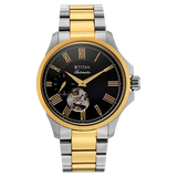 Titan Automatic Atrium Offset Seconds Open Heart Automatic 10076bm03