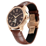 Titan Automatic Atrium Offset Seconds Open Heart Automatic 10076wl01