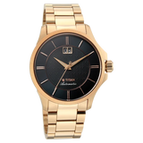 Titan Automatic Midnite Big Date Automatic 10076wm02
