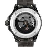Titan Automatic Slate Grey Dial Grey Stainless Steel Strap Watch For Men 10077qm01