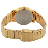 Sonata Champagne Dial Golden Metal Strap Watch - 1141YM13 - KRISHNA WATCH COMPANY