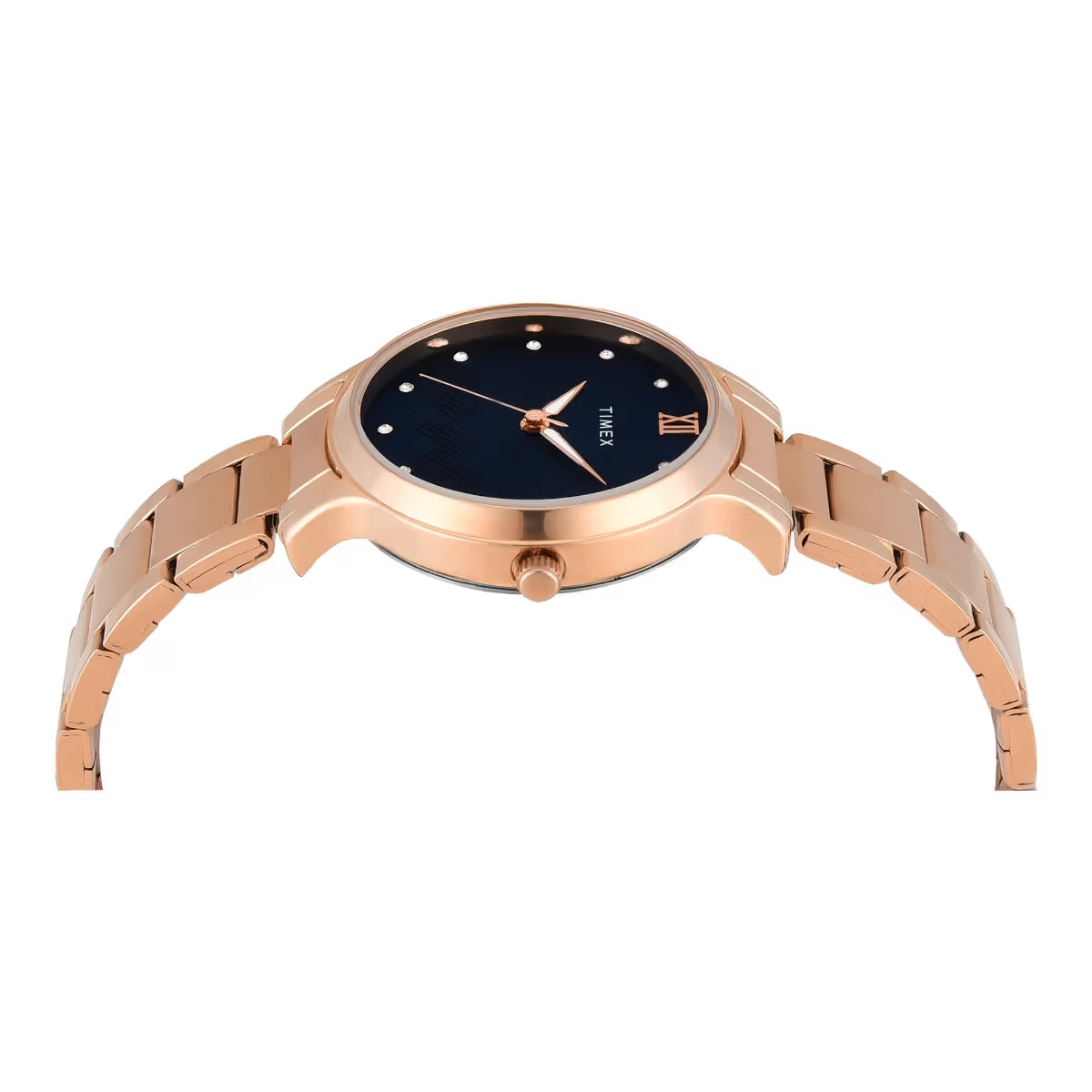 Timex Women Blue Round Dial Analog Watch - TWTL12310 - KRISHNA WATCH COMPANY