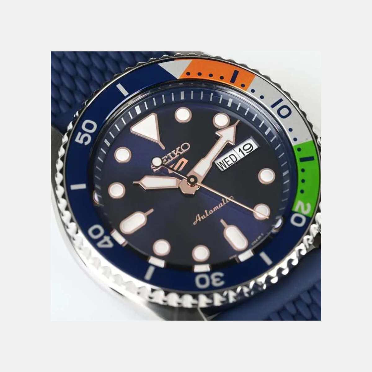Seiko 5 Sports Automatic Watch for Men -SRPK81K1 - KRISHNA WATCH COMPANY