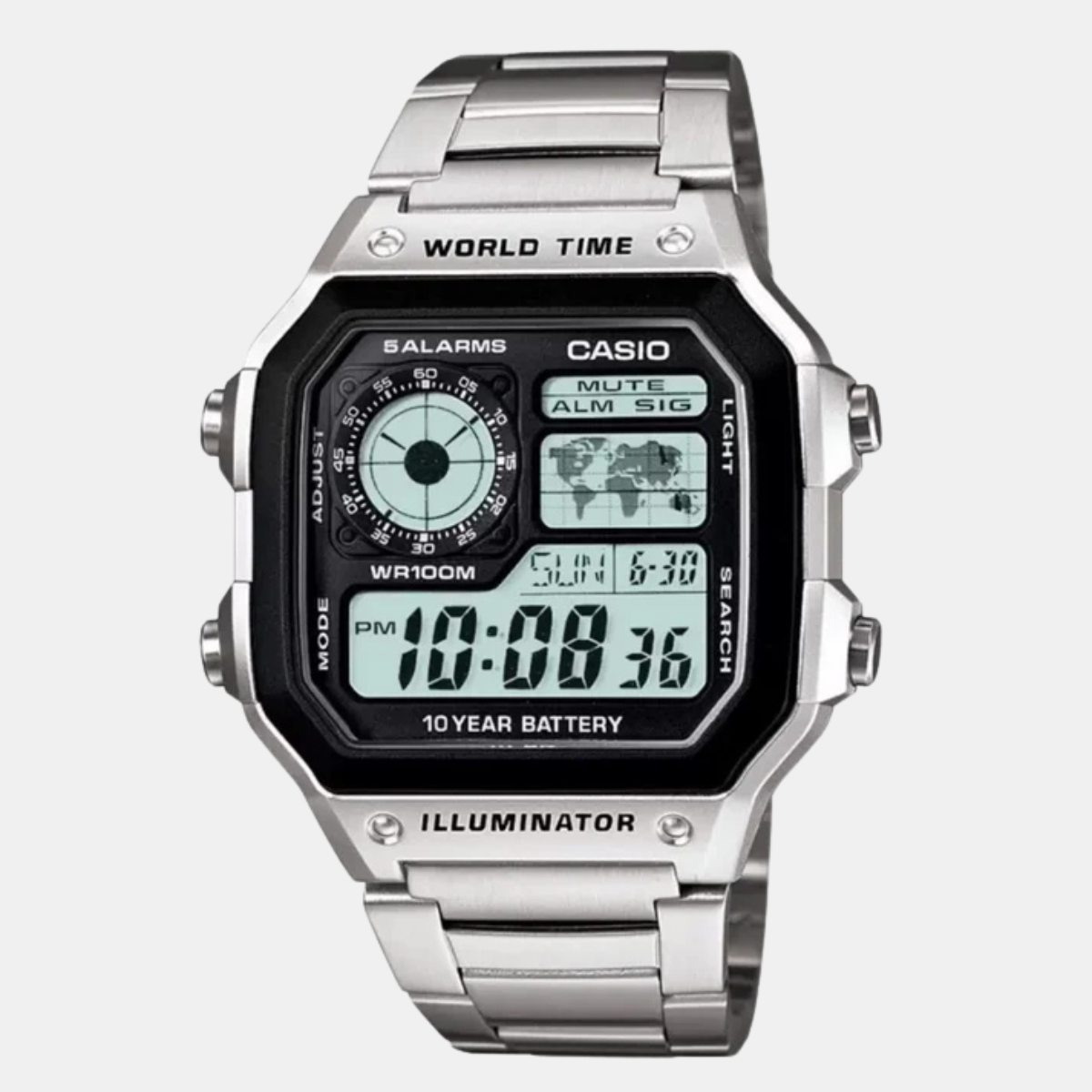 Casio ROYALE Youth - AE1200WHD-1AVDF - D099 - KRISHNA WATCH COMPANY
