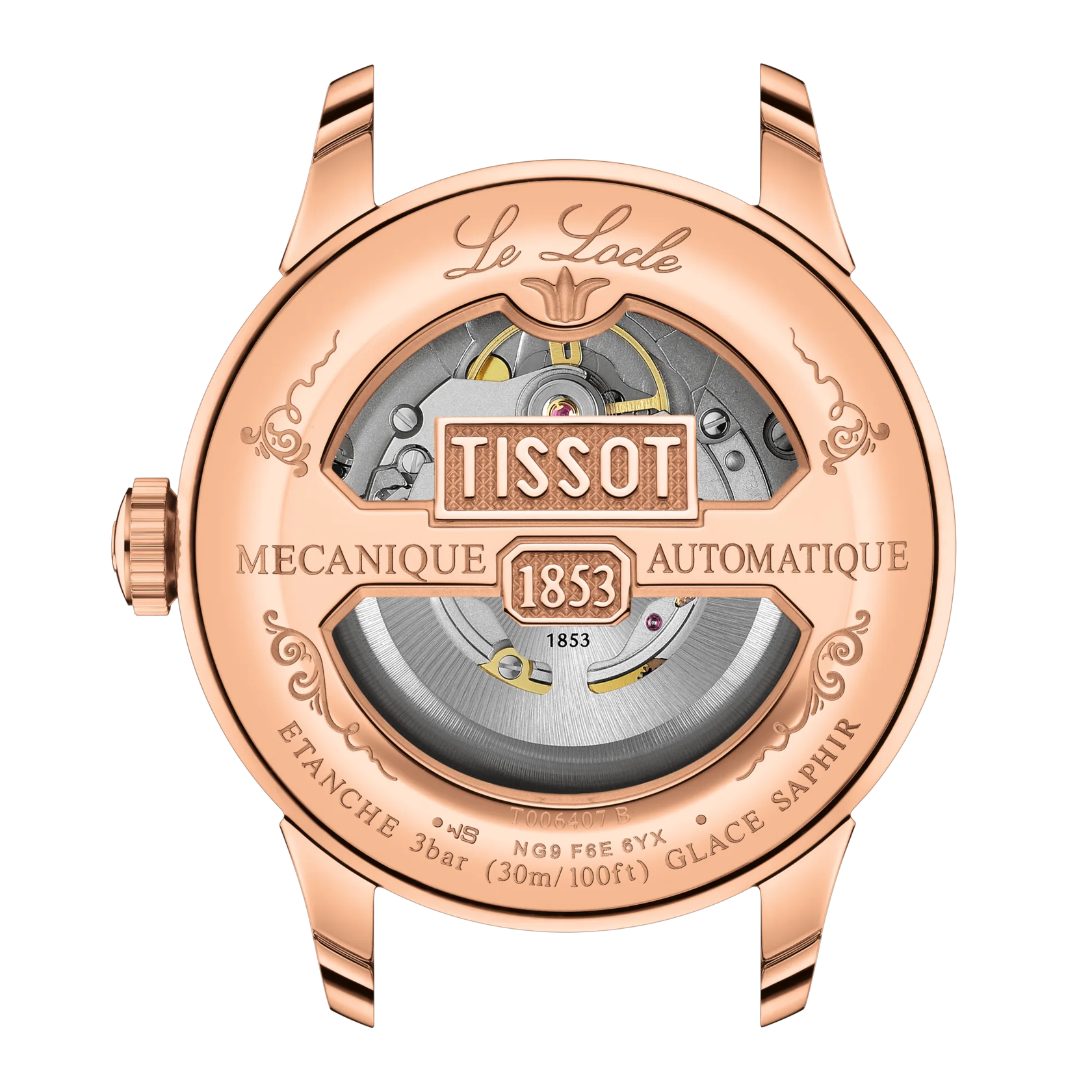 Tissot Le Locle 39.3mm - T0064073309300 - KRISHNA WATCH COMPANY