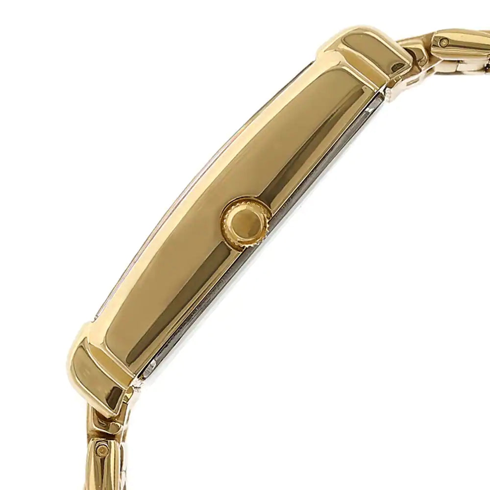 Titan Silver Dial Golden Stainless Steel Strap Watch NP1506YM01 (A545) - KRISHNA WATCH COMPANY