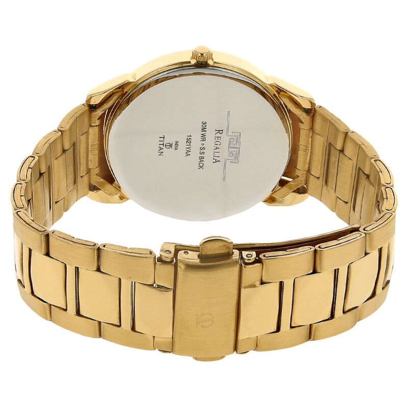 Titan Quartz Analog - 1521YM02 - KRISHNA WATCH COMPANY