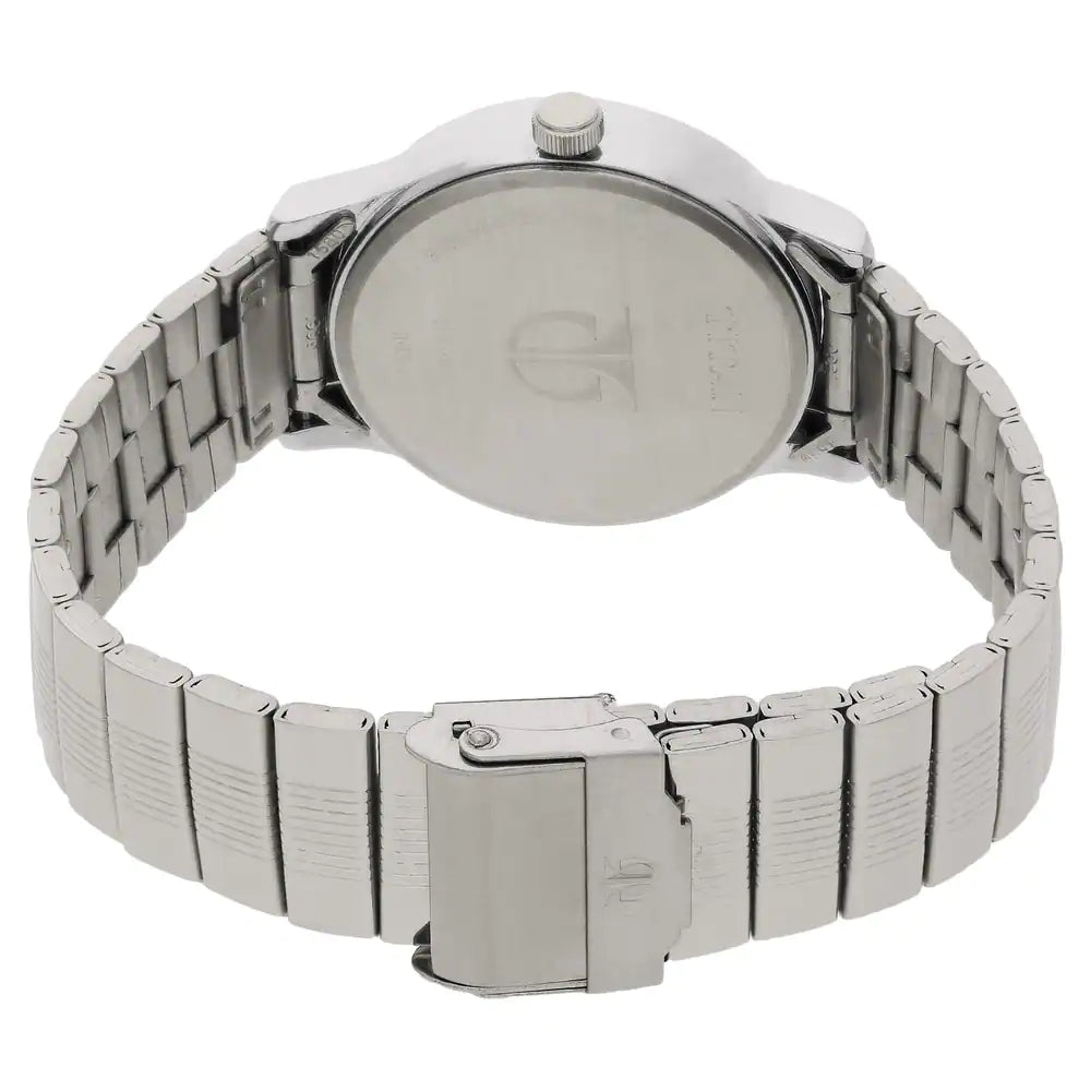 TITAN Silver Dial Silver Stainless Steel Strap Watch 1580SM03