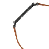 Titan Edge Black Dial Leather Strap Watch NN1595NL03 (DJ303)