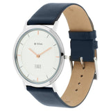 Titan Edge watch with Silver white dial with Rosegold highlights 1595SL06 - KRISHNA WATCH COMPANY