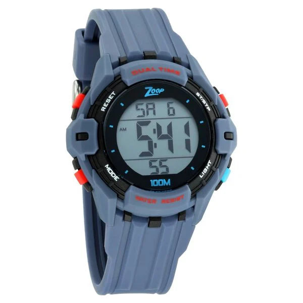 Zoop By Titan Digital Dial PU Strap Watch for Kids - NS16012PP01 - KRISHNA WATCH COMPANY