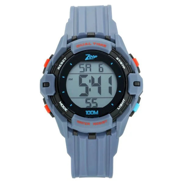 Zoop By Titan Digital Dial PU Strap Watch for Kids - NS16012PP01 - KRISHNA WATCH COMPANY