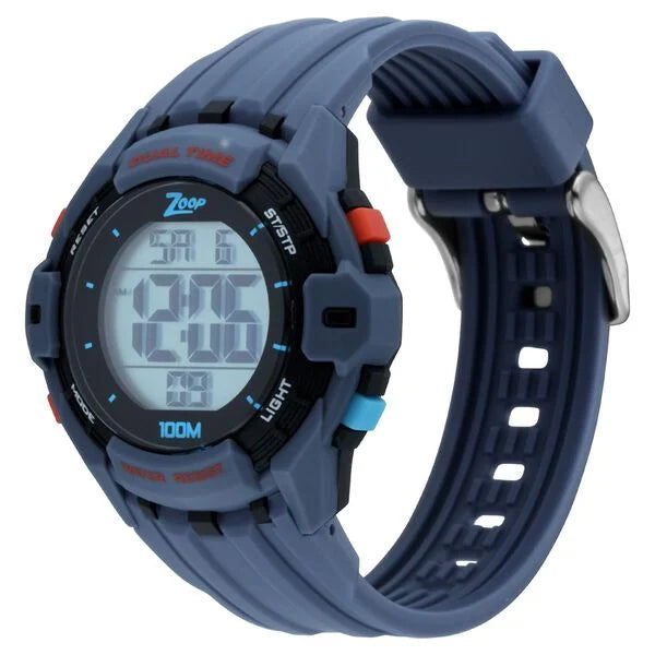 Zoop By Titan Digital Dial PU Strap Watch for Kids - NS16012PP01 - KRISHNA WATCH COMPANY