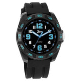 Zoop Analog Watch with Black Dial & Black Strap for Boys Kids, 16016pp02
