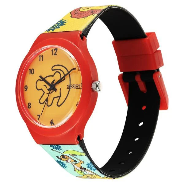 Zoop By Titan Disney Interchangeable Quartz Analog Blue Dial Plastic Strap Watch For Kids 16018pp04 - KRISHNA WATCH COMPANY