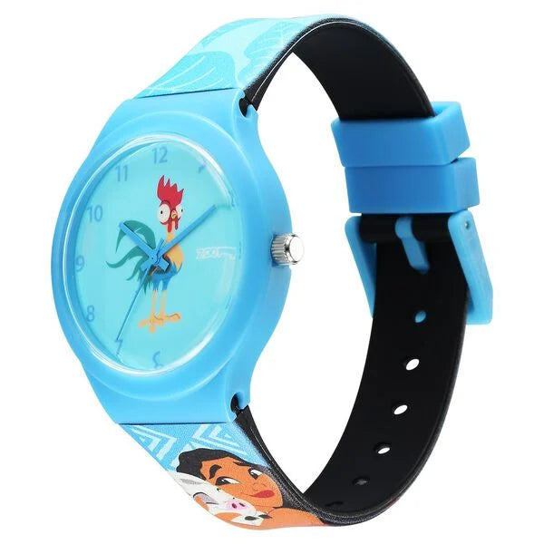 Zoop By Titan Disney Interchangeable Quartz Analog Blue Dial Plastic Strap Watch For Kids 16018pp06 - KRISHNA WATCH COMPANY