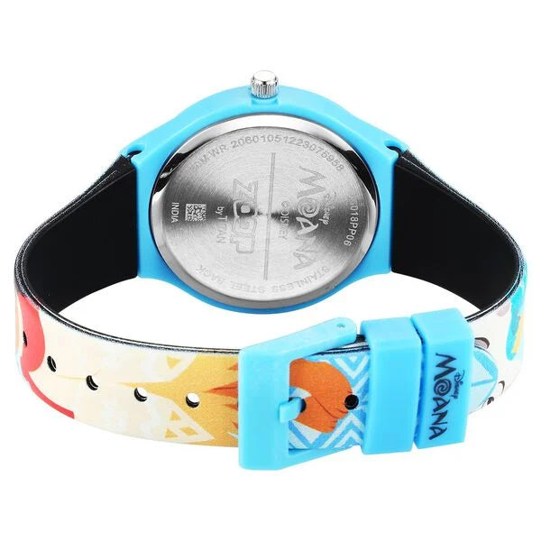 Zoop By Titan Disney Interchangeable Quartz Analog Blue Dial Plastic Strap Watch For Kids 16018pp06 - KRISHNA WATCH COMPANY