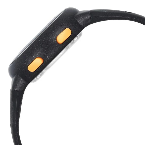 Zoop Digital Round Dial Black Silicone Strap Watch For Kids 16021pp01 - KRISHNA WATCH COMPANY