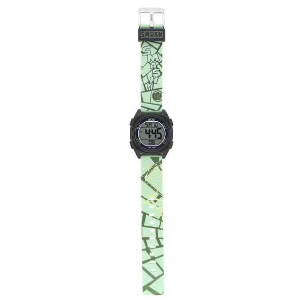 Zoop Marvel Digital Dial Polyurethane Strap with Hulk Character Watch for Kids ns16025pp03 - KRISHNA WATCH COMPANY