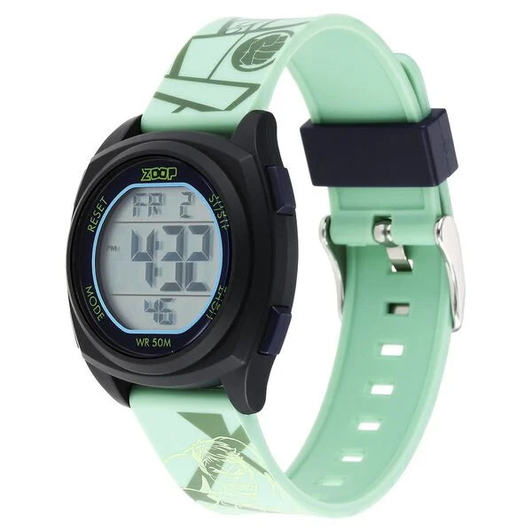 Zoop Marvel Digital Dial Polyurethane Strap with Hulk Character Watch for Kids ns16025pp03 - KRISHNA WATCH COMPANY