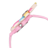 Zoop Analog Unicorn Watch with Pink Dial & Pink Strap for Girls Kids 16039pp01