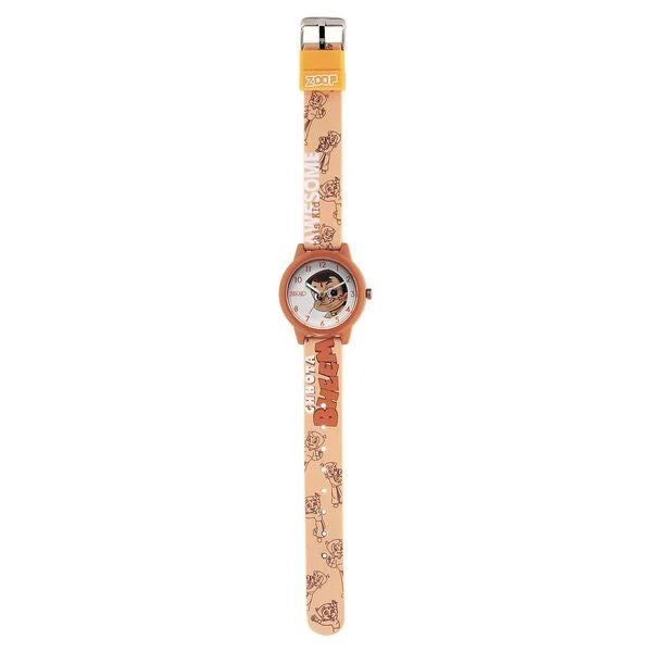 Zoop By Titan Chhota Bheem Quartz Analog White Dial Multicoloured Plastic Strap Watch For Kids - 16042PP03FW - KRISHNA WATCH COMPANY