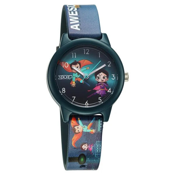 Zoop By Titan Chhota Bheem Quartz Analog Multicoloured Dial Multicoloured Plastic Strap Watch For Kids 16042pp05fw - KRISHNA WATCH COMPANY