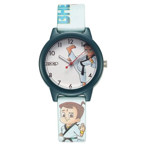 Zoop By Titan Chhota Bheem Quartz Watch For Kids - 16042PP06FW - KRISHNA WATCH COMPANY