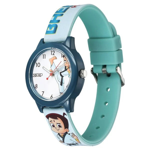 Zoop By Titan Chhota Bheem Quartz Watch For Kids - 16042PP06FW - KRISHNA WATCH COMPANY
