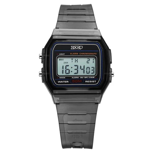 Zoop Transparent Digital Watch for Girls Kids, from House of Titan - 16049PP01 - KRISHNA WATCH COMPANY