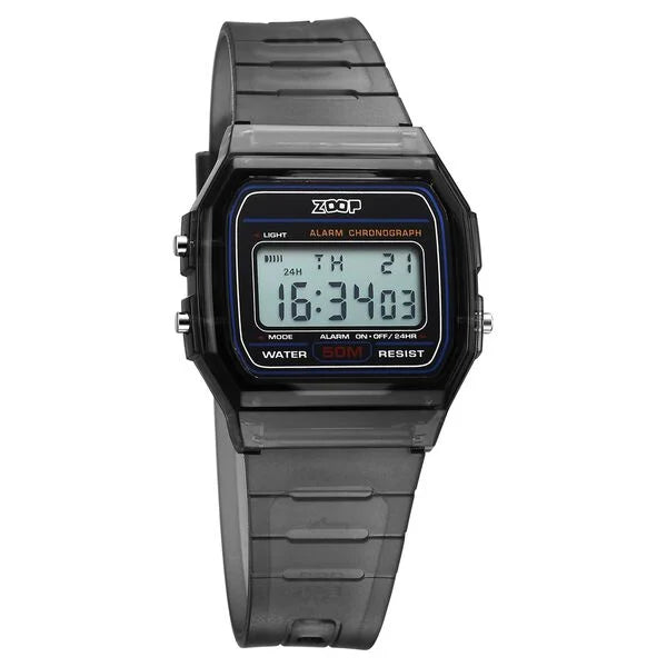 Zoop Transparent Digital Watch for Girls Kids, from House of Titan - 16049PP01 - KRISHNA WATCH COMPANY
