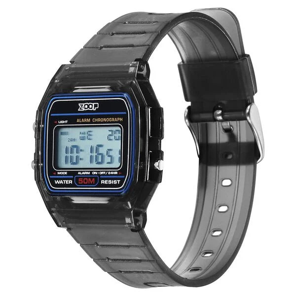 Zoop Transparent Digital Watch for Girls Kids, from House of Titan - 16049PP01 - KRISHNA WATCH COMPANY