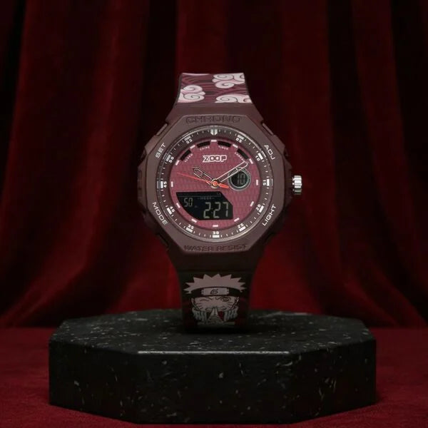 Zoop Naruto Ana-Digi Watch 16053pp03 - KRISHNA WATCH COMPANY
