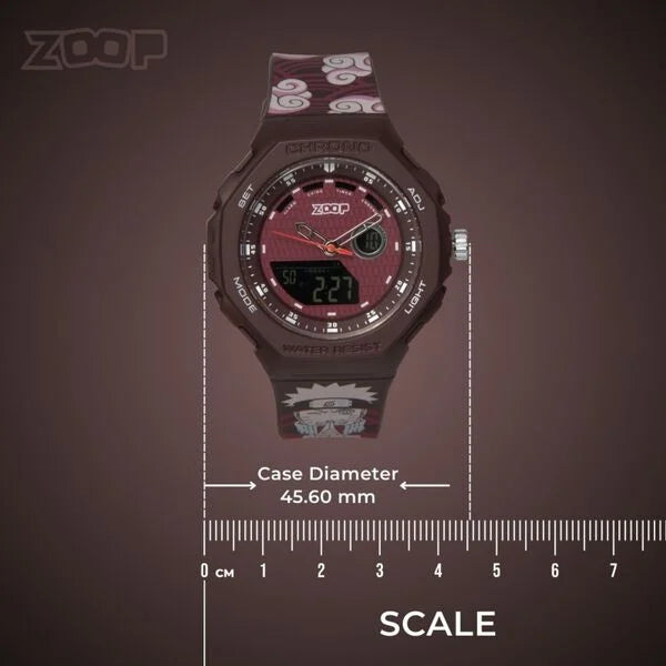 Zoop Naruto Ana-Digi Watch 16053pp03 - KRISHNA WATCH COMPANY