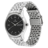 Titan Karishma Black Dial Analog with Day and Date Stainless Steel Strap watch for Men 1636SM01