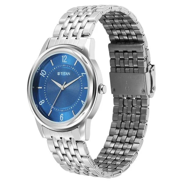 Titan Karishma Zing Quartz Watch for Men - 1638SM02 - KRISHNA WATCH COMPANY