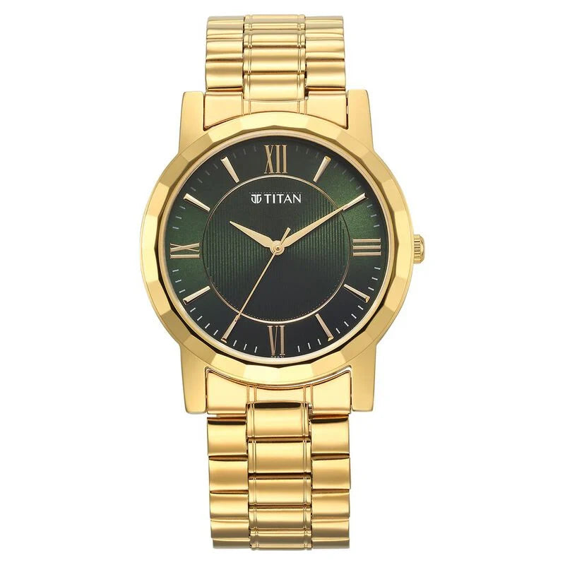 Titan Karishma Zing Quartz Analog Watch for Men - 1644YM05 - KRISHNA WATCH COMPANY