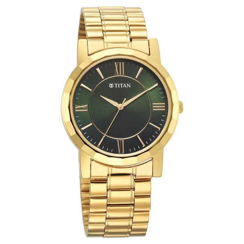 Titan Karishma Zing Quartz Analog Watch for Men - 1644YM05 - KRISHNA WATCH COMPANY