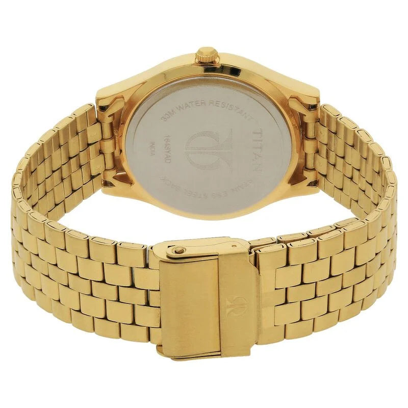 Titan Analog Silver Dial Stainless Steel Strap watch for Men 1648YM01 - KRISHNA WATCH COMPANY