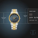 Titan Karishma Wedding Edit Quartz Analog with Day and Date Blue Dial Watch For Men - 1650BM05