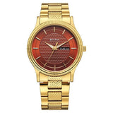 Titan Karishma Wedding Edit Quartz Analog with Day and Date Brown Dial Stainless Steel Strap Watch For Men 1650ym12