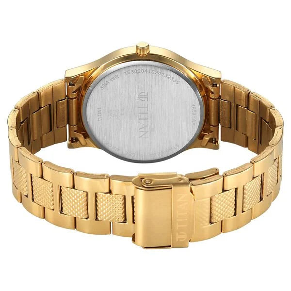 Titan Karishma Wedding Edit Quartz Analog Watch For Men - 1650YM12 - KRISHNA WATCH COMPANY