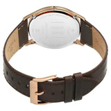 Titan Edge Quartz Analog White Dial Leather Strap Unisex Watch 1683WL02