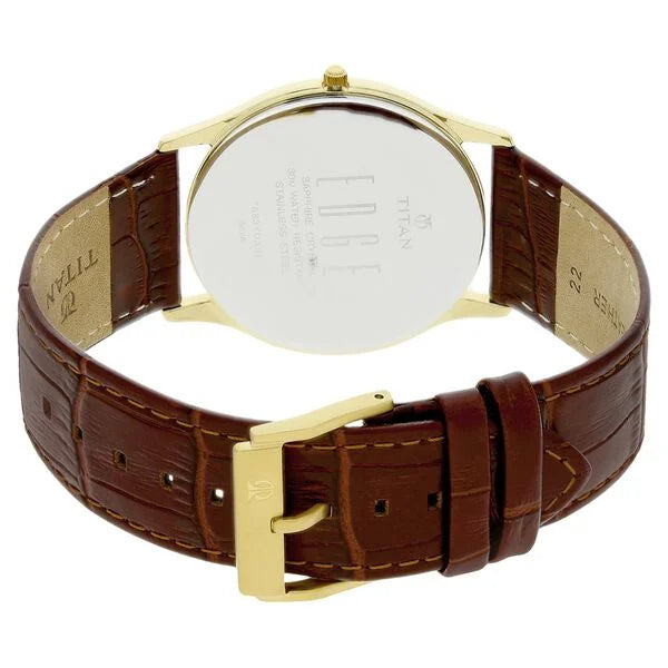 Titan Edge Analog with Date Watch for Men 1683yl01 - KRISHNA WATCH COMPANY