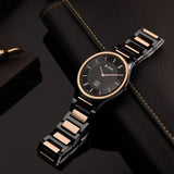 Titan Edge Ceramic Quartz Watch for Men - 1696KC01 - KRISHNA WATCH COMPANY